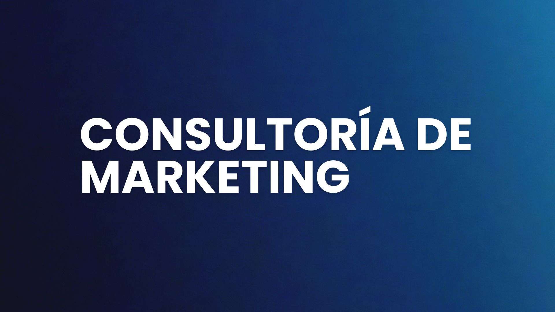 Consultoria de Marketing