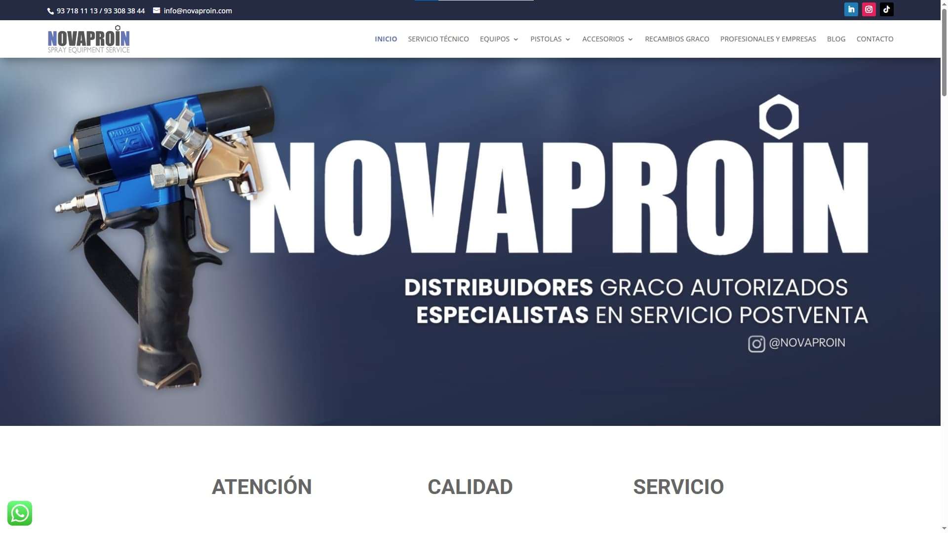 Web Novaproin